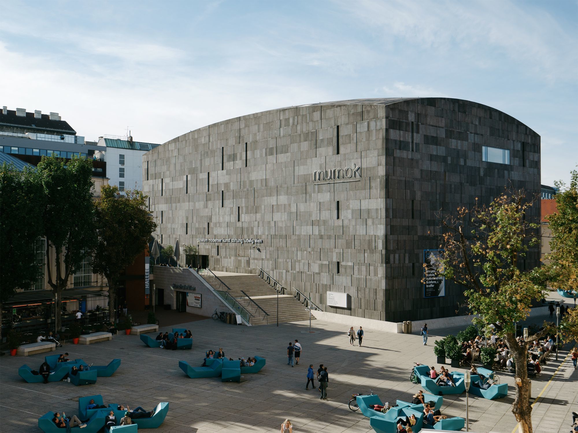 Museum moderner Kunst (MuMoK) Museumsquartier Wien (Photo: R. Steiner)