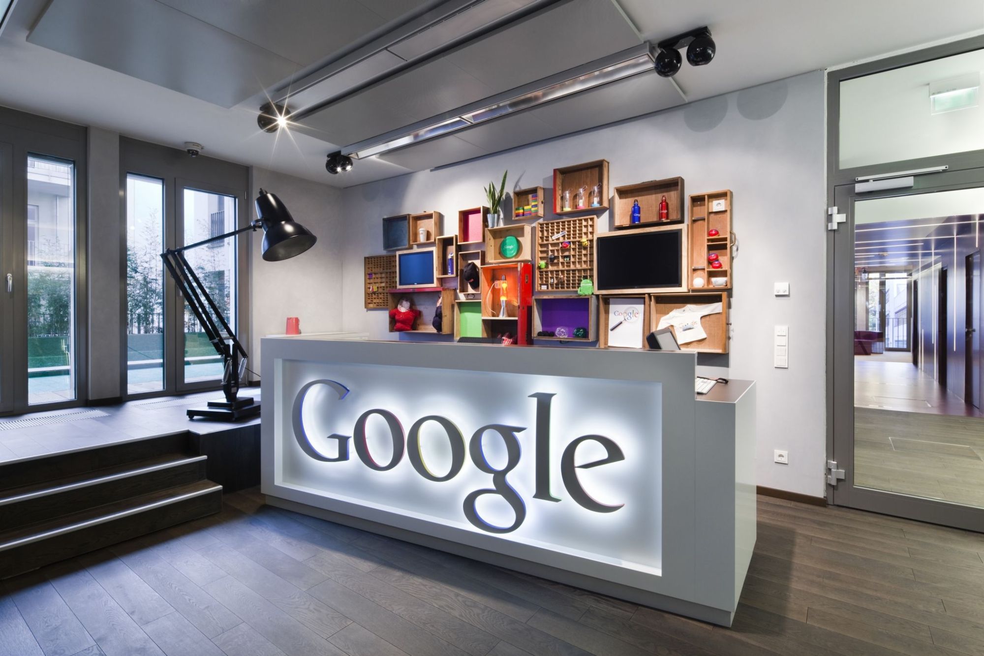 Neugestaltung Google Office Dusseldorf Lepel Lepel Architektur Innenarchitektur Koln Architekten Baunetz Architekten Profil Baunetz Architekten De