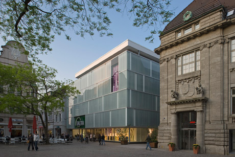 Fassadenneugestaltung Galeria Kaufhof Oldenburg Angelis