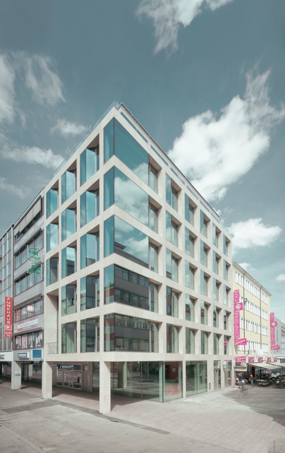 Psd Bank Saarbrucken Bayer Strobel Architekten Kaiserslautern