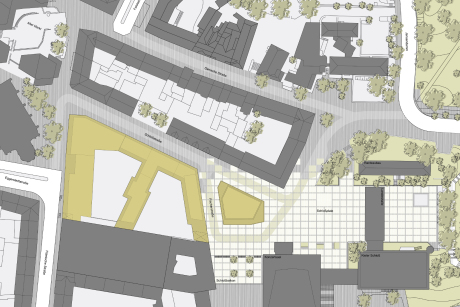 Lageplan Schlossquartier (© bbp : architekten)