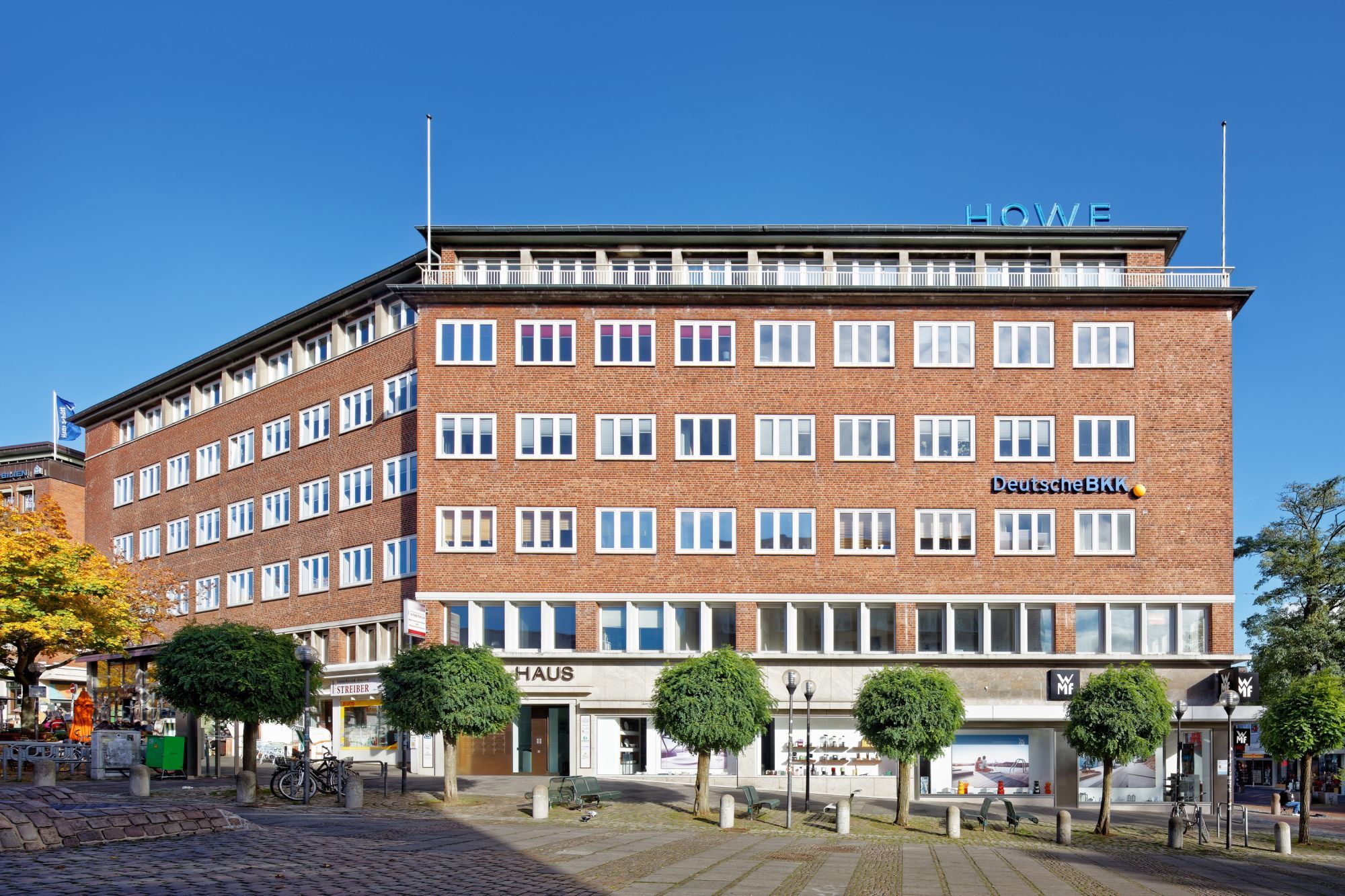 Eingangsbereich Howe Haus Kiel (Fotos ©: Bernd Perlbach)