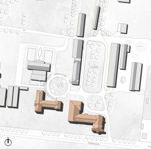 Lageplan: behet bondzio lin architekten