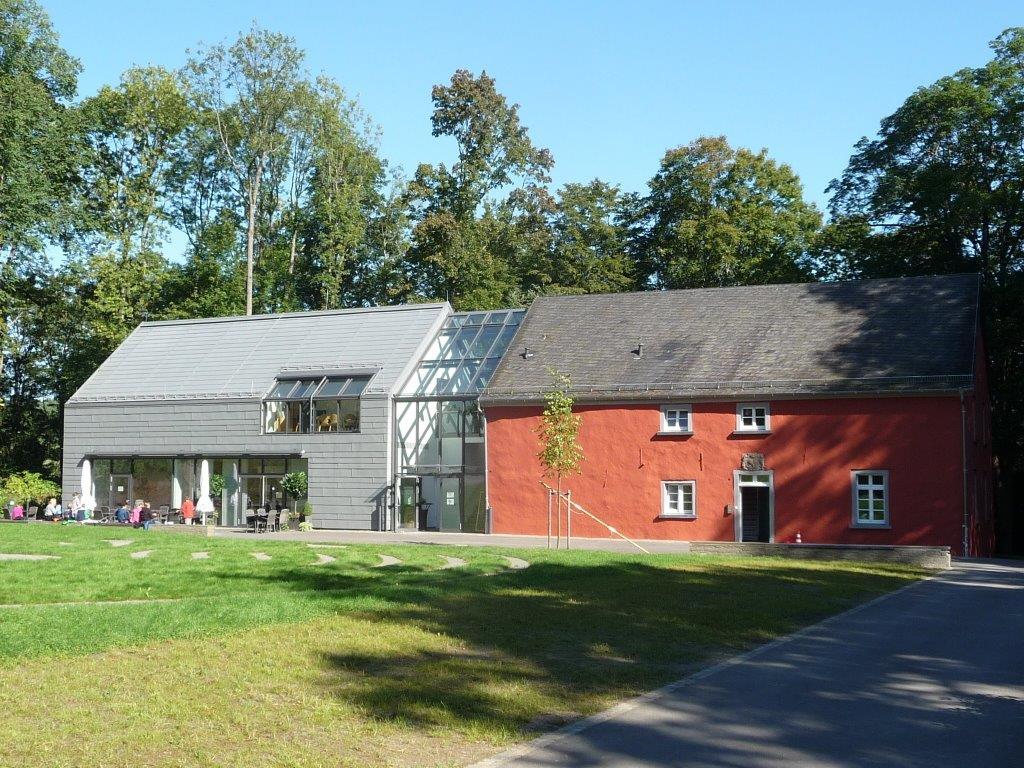 Schloss Homburg Erweiterungsneubauten Rotes Haus Pasd