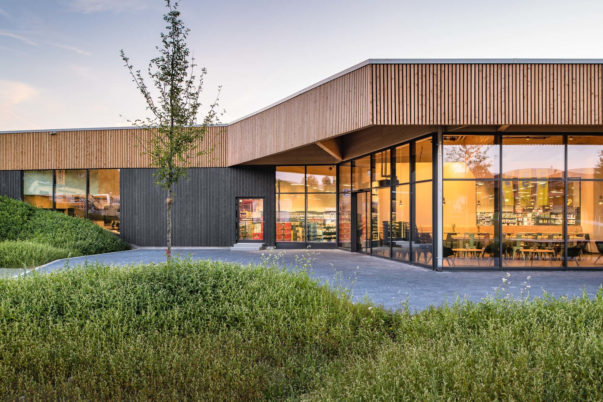 Supermarkt Weyarn Leupold Brown Goldbach Architekten Munchen