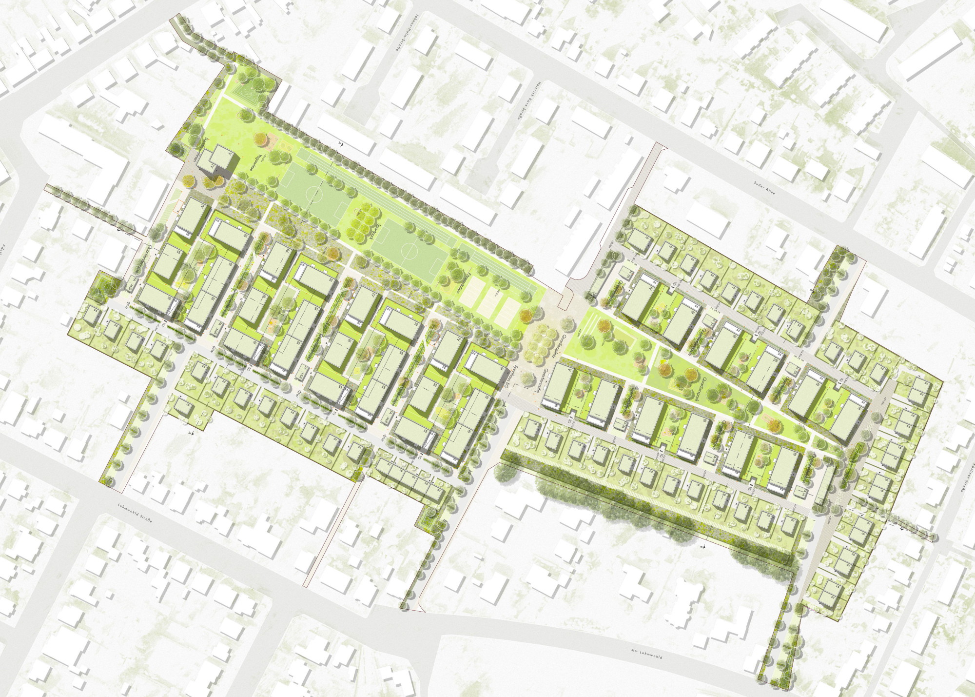 Winking · Froh  Architekten mit MERA  Landschaftsarchitekten Partnerschaft mbB